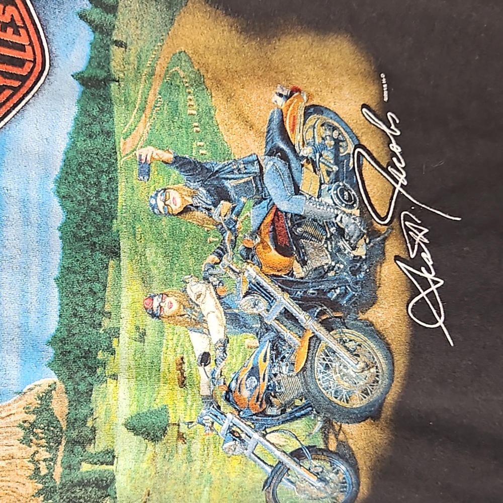 HARLEY DAVIDSON SCOTT JACOBS LIMITED EDITION TSHIRT